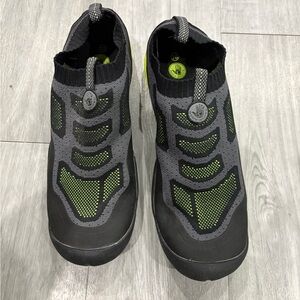 Body Glove Aeon Knit Water Shoes Flip Flops Sandals Mens 10 Black Neon Green